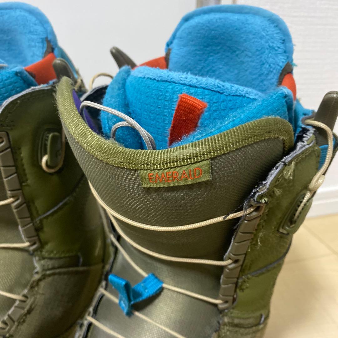 【美品_即日発送】BURTON EMERALD-ASIAN FIT 23.0cm