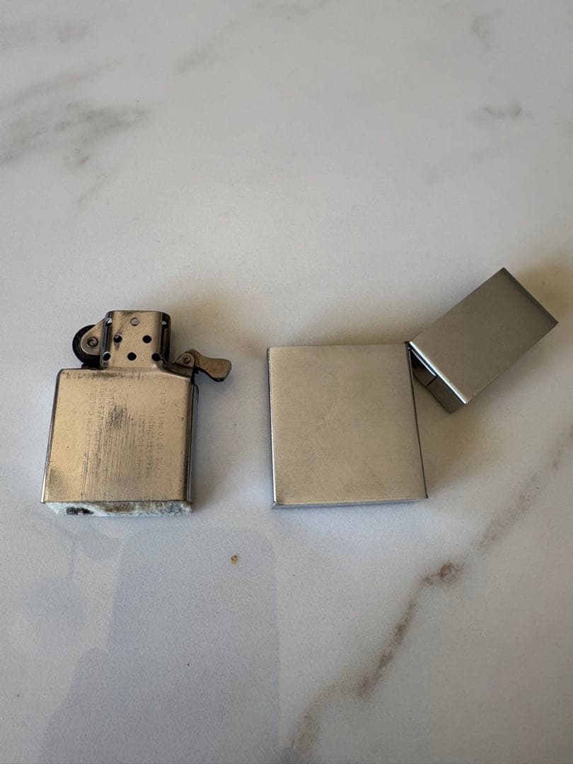 ZIPPO 1932レプリカ 80年代購入＋14Kゴールドプレート 2個セット