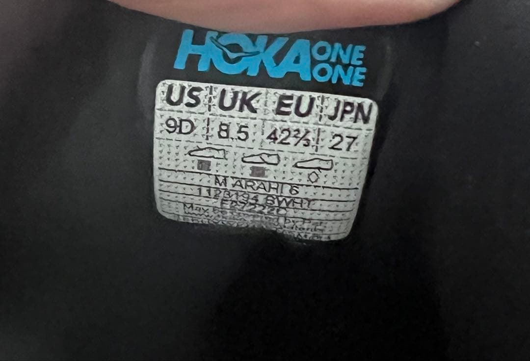ホカオネオネ アラヒ6 HOKAONEONE ARAHI6 27cm