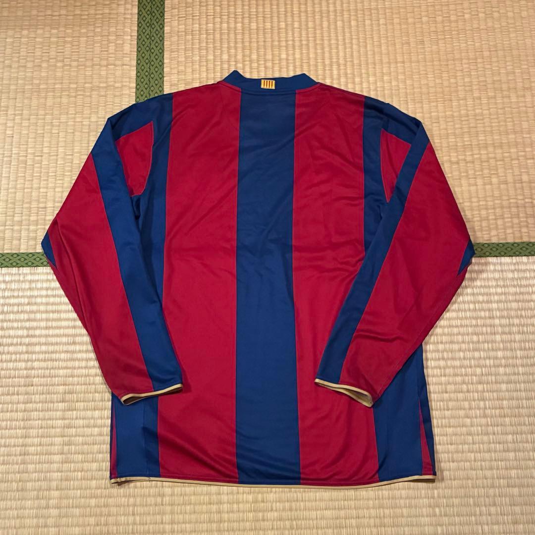 正規品 FC Barcelona バルセロナ 07 08 ユニフォーム 長袖 L