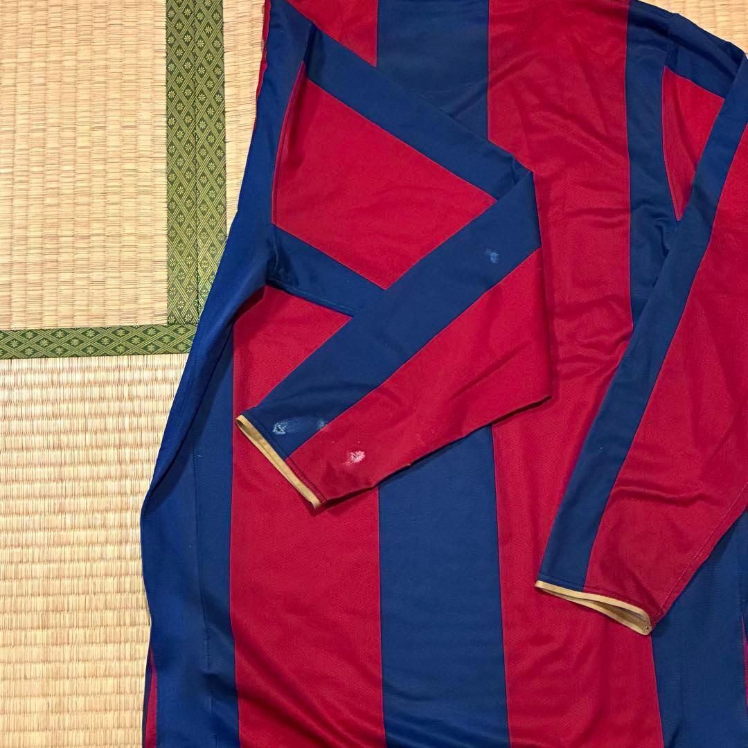 正規品 FC Barcelona バルセロナ 07 08 ユニフォーム 長袖 L