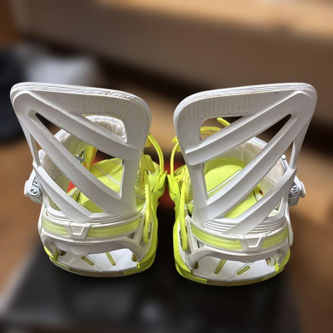 SALOMON スノーボードビンディング イエロー