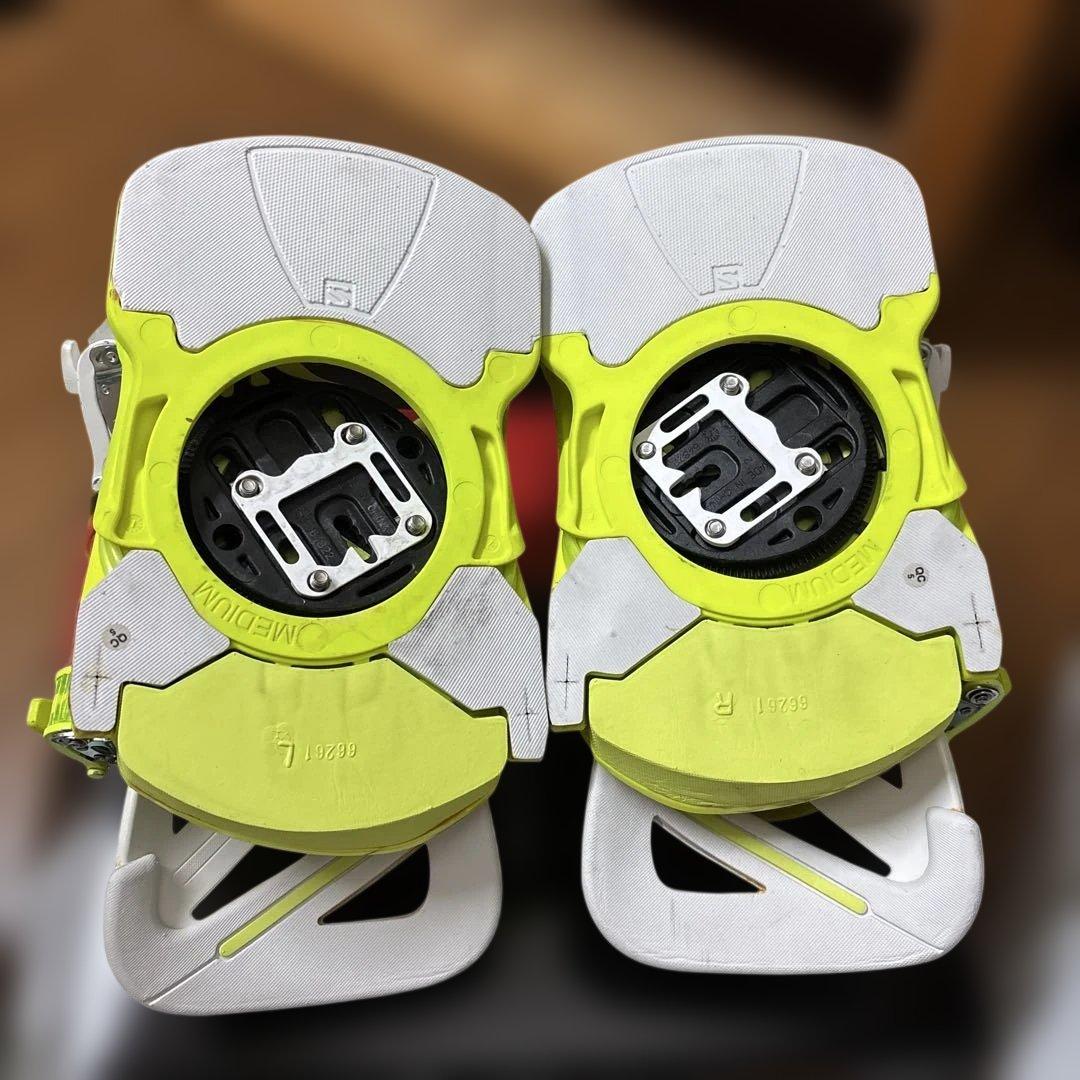 SALOMON スノーボードビンディング イエロー