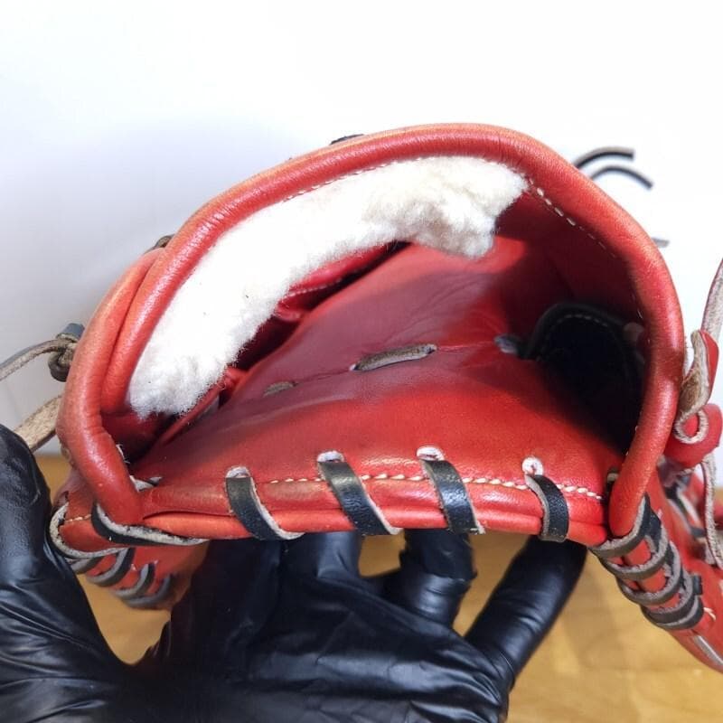 ラグデリオン 日本製 関ケ原発 小指二本入れ 良型 良品 外野用 硬式グローブ