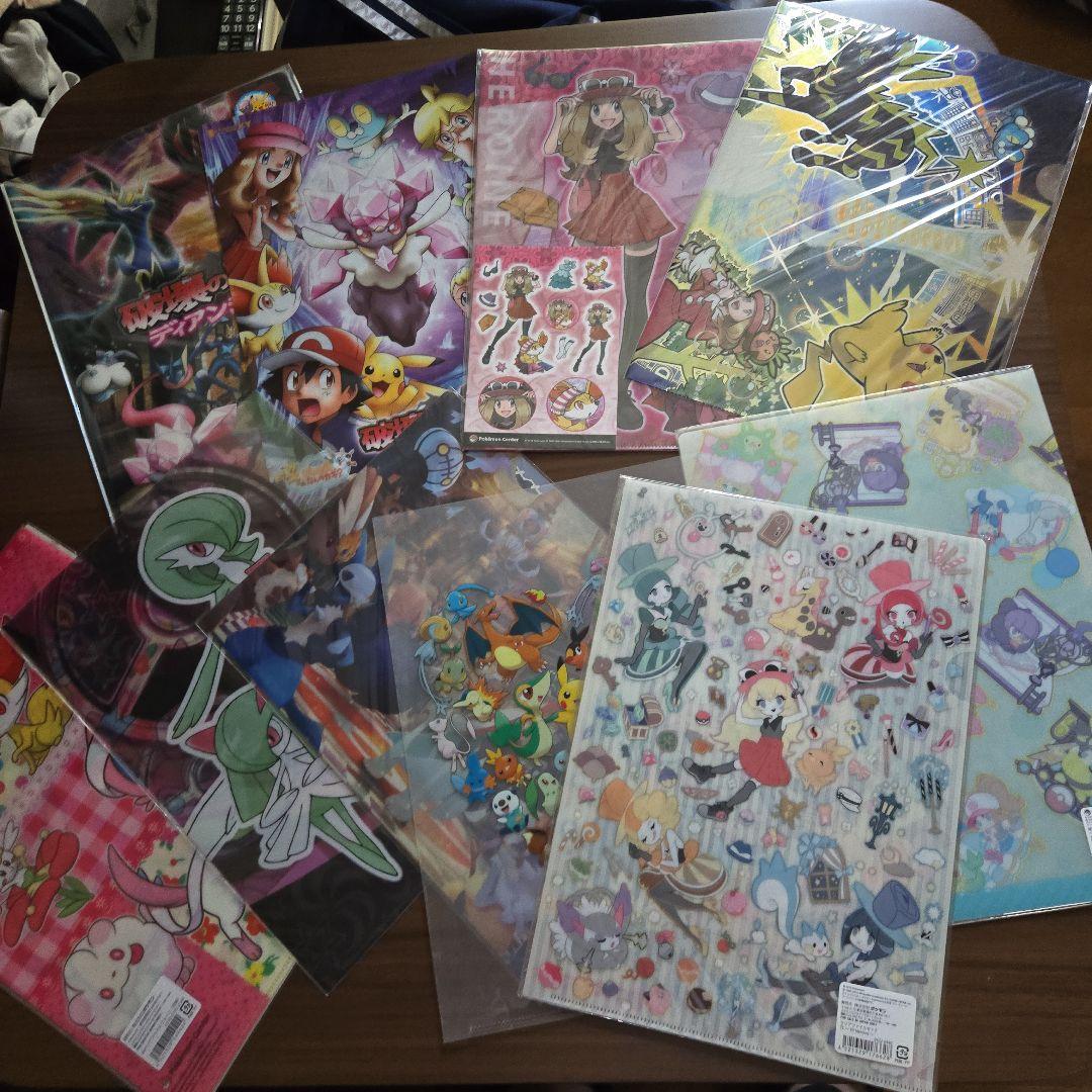 ③ポケモン　クリアファイルXY　まとめ売り