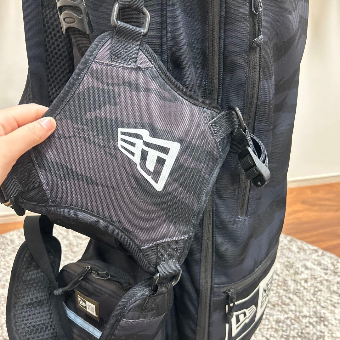 NEW ERA 迷彩スタンドゴルフバッグ