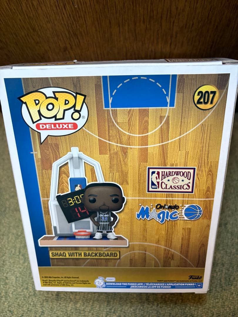 スポーツ Funko POP! NBA SHAQ WITH BACKBOARD 207