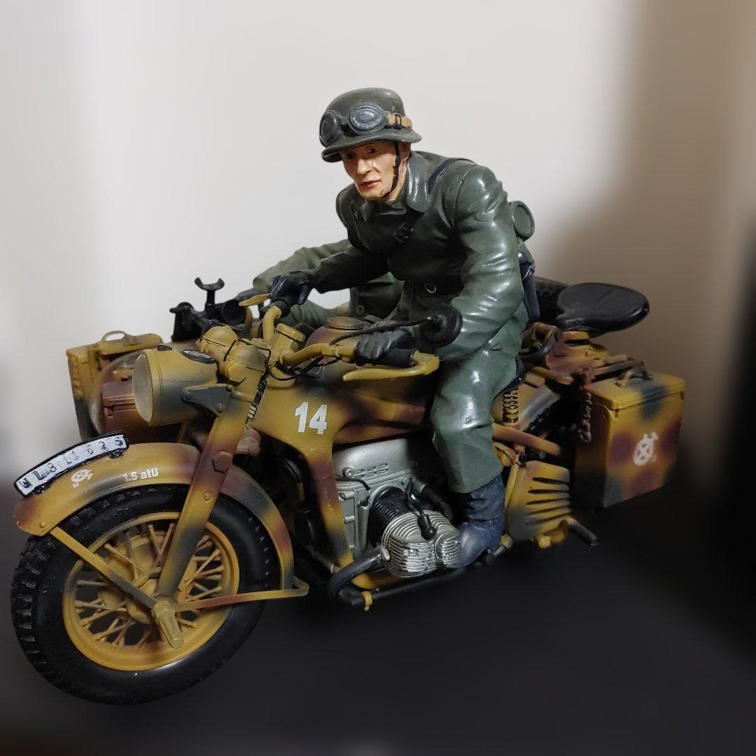 ツェンダップKS750 シュコー X タミヤ　1／10 フィギュア
