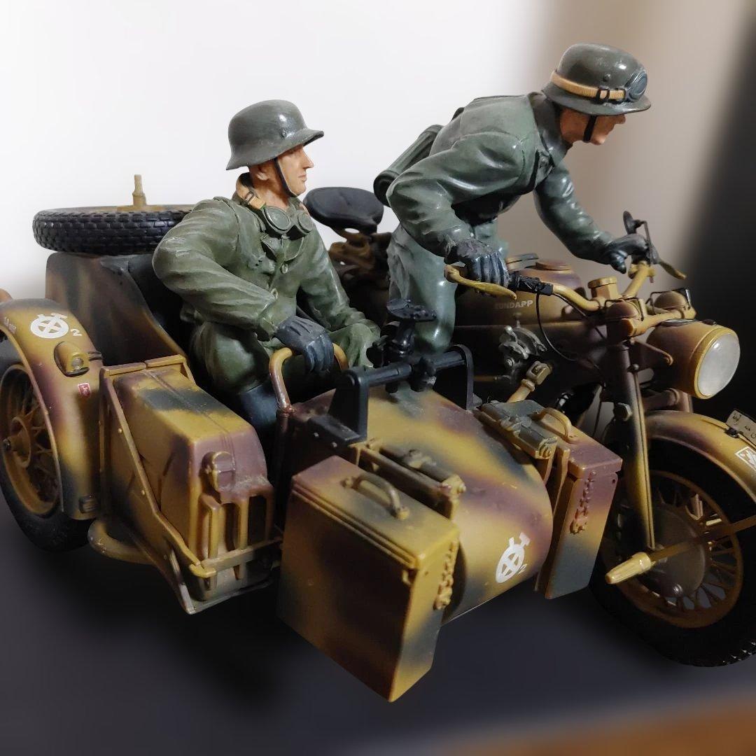 ツェンダップKS750 シュコー X タミヤ　1／10 フィギュア