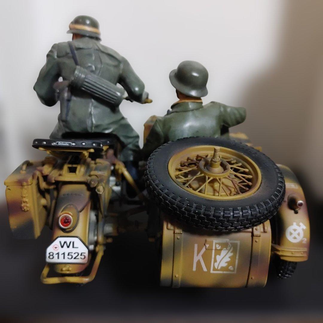 ツェンダップKS750 シュコー X タミヤ　1／10 フィギュア