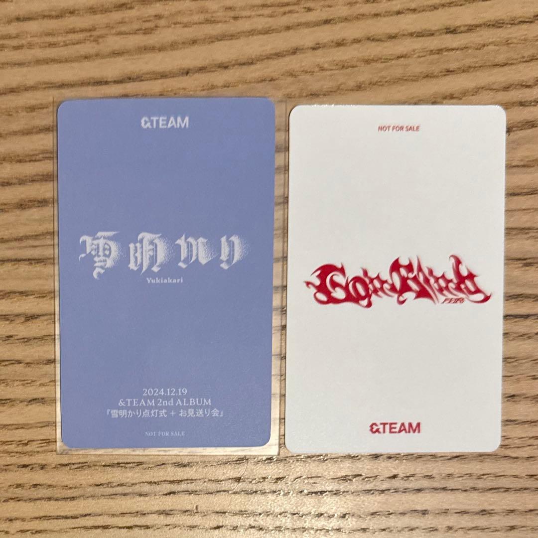 &TEAM FUMA フウマ 雪明かり 月狼 ショケ 手書き トレカ ラキドロ