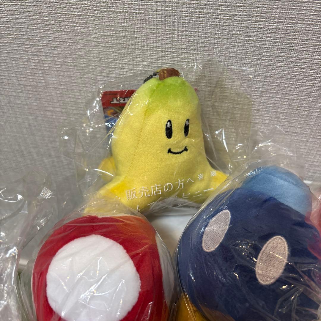 スーパーマリオ　マスコットボールチェーン　キーホルダー　もっちぃもっちぃ