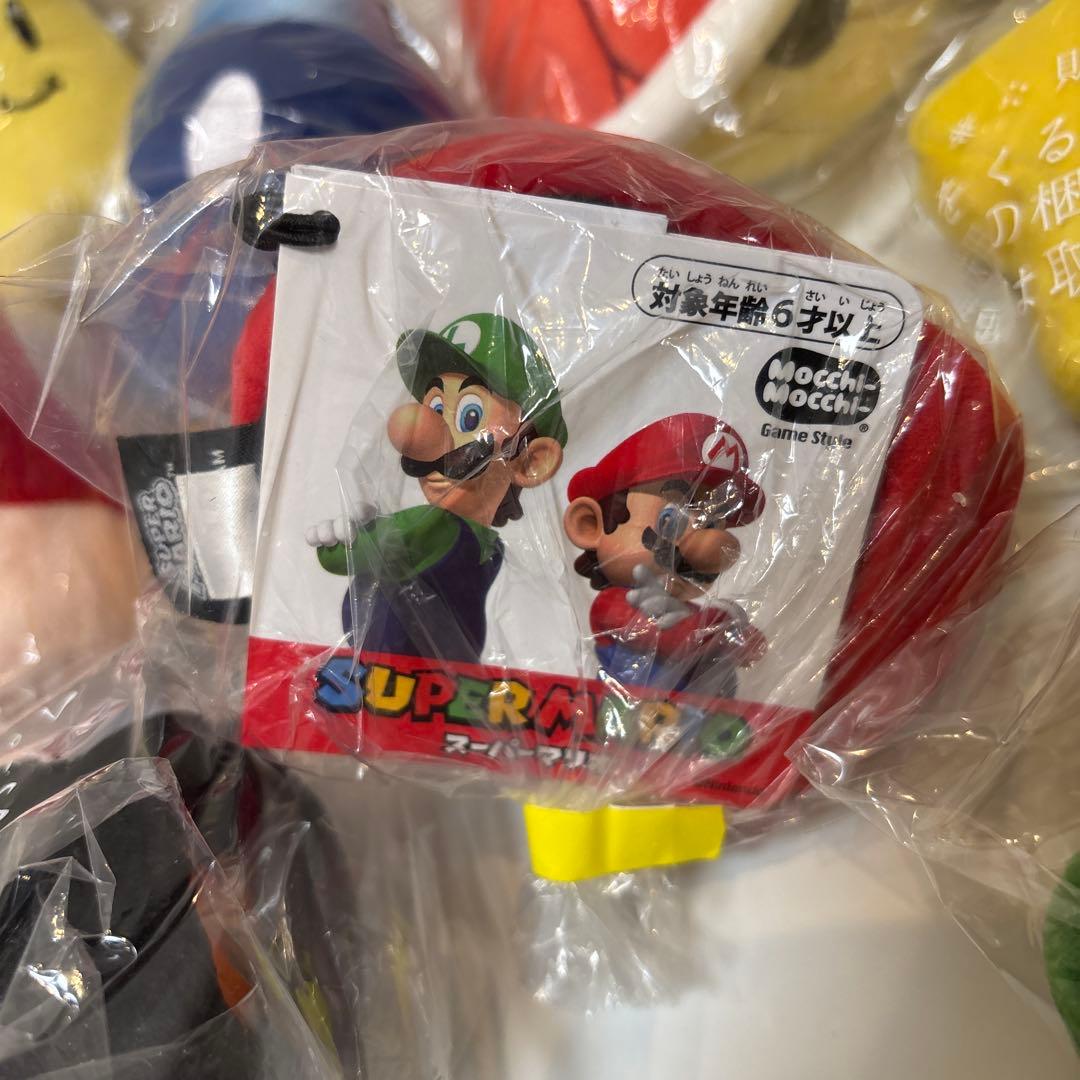 スーパーマリオ　マスコットボールチェーン　キーホルダー　もっちぃもっちぃ