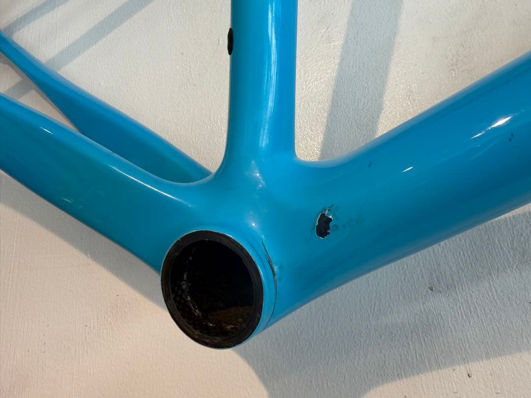 訳ありジャンク品 LIGHTCYCLE 軽量カーボンロードバイクフレーム