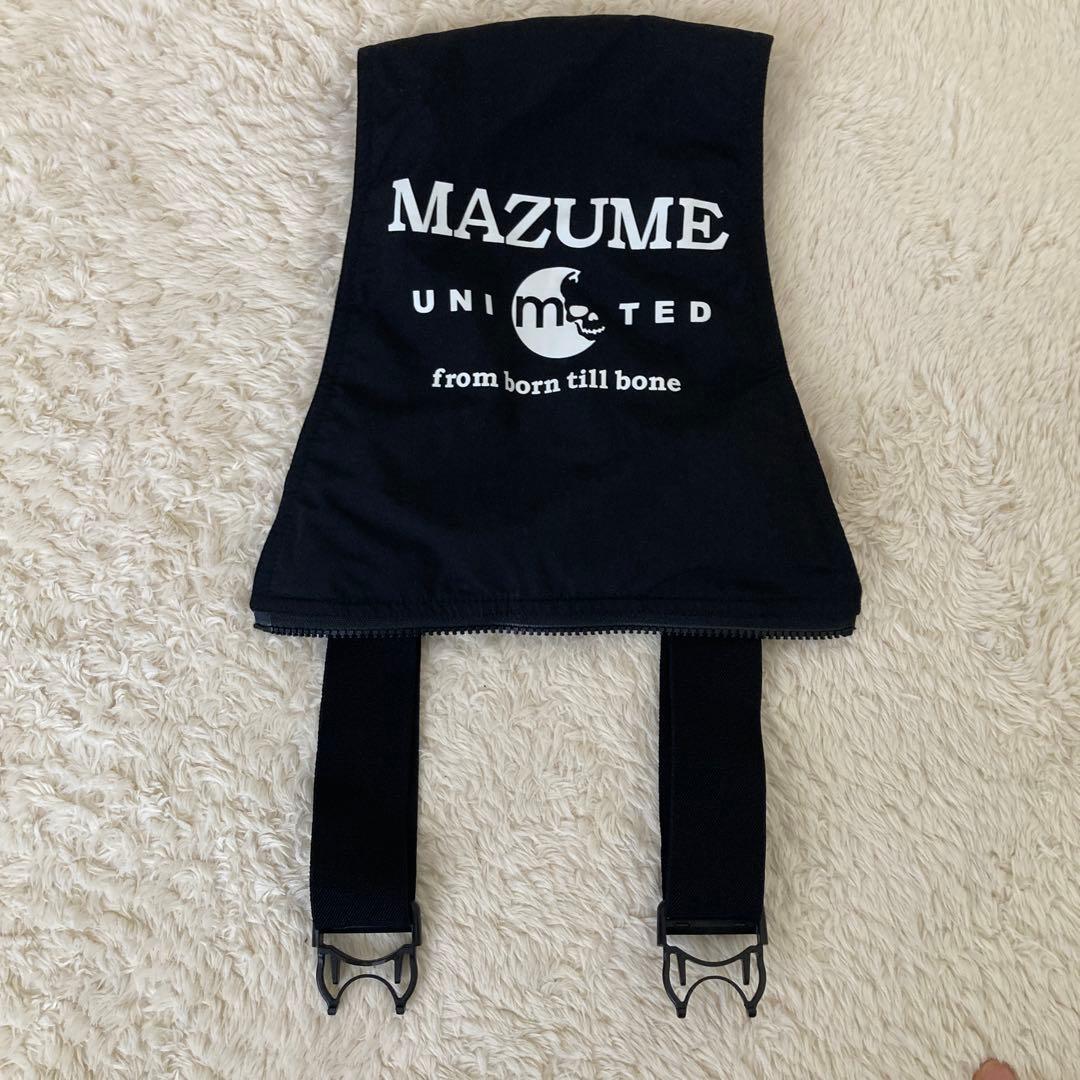 mazume マズメ　中綿　サロペット　防寒　ブラック　XL