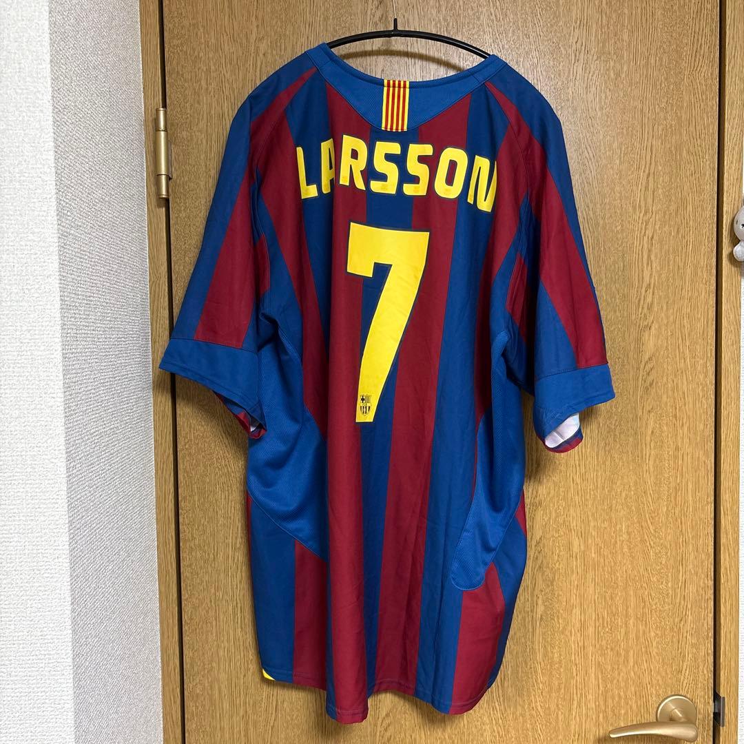 FCバルセロナ LARSSON 7番 04-05 H ユニフォーム