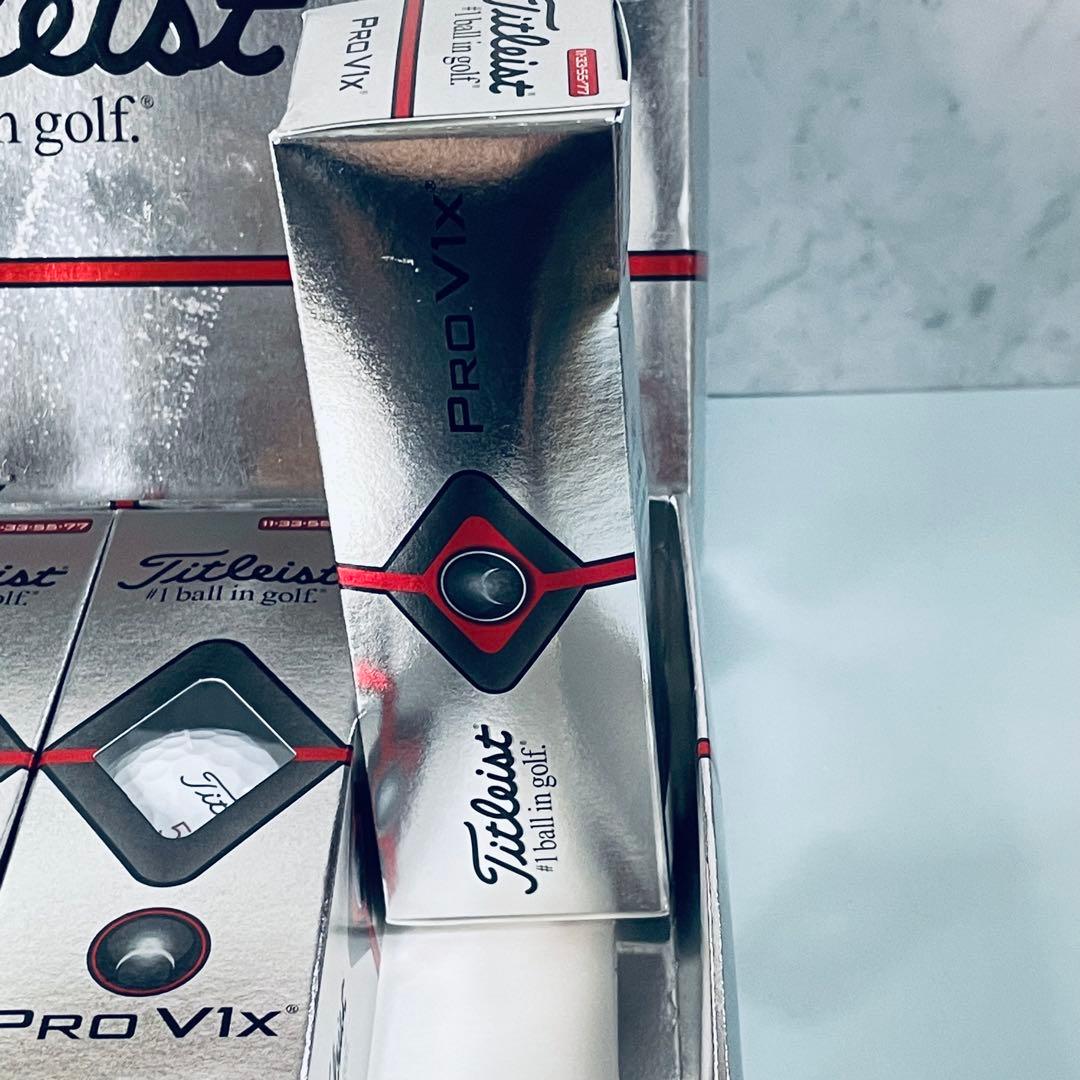 タイトリスト Pro V1x ゴルフボール 24個（2ダース）新品未使用