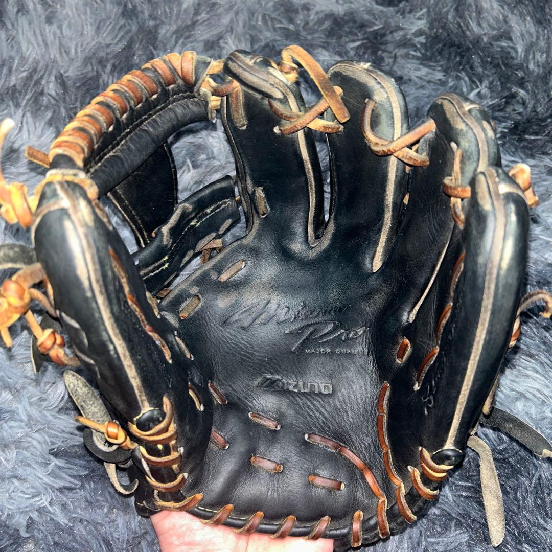 Mizuno 内野用グローブ 黒