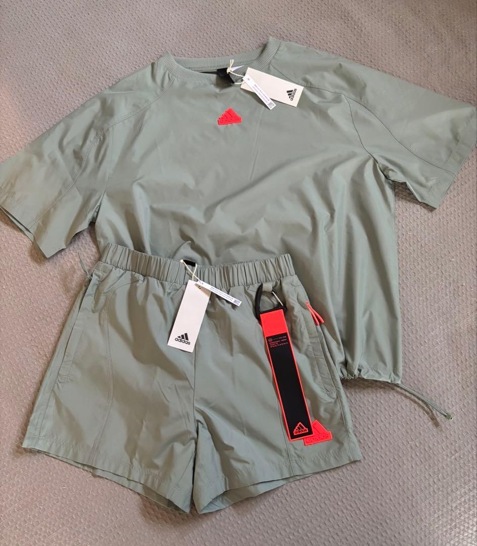 【新品タグ付】adidas Tシャツとショートパンツセット