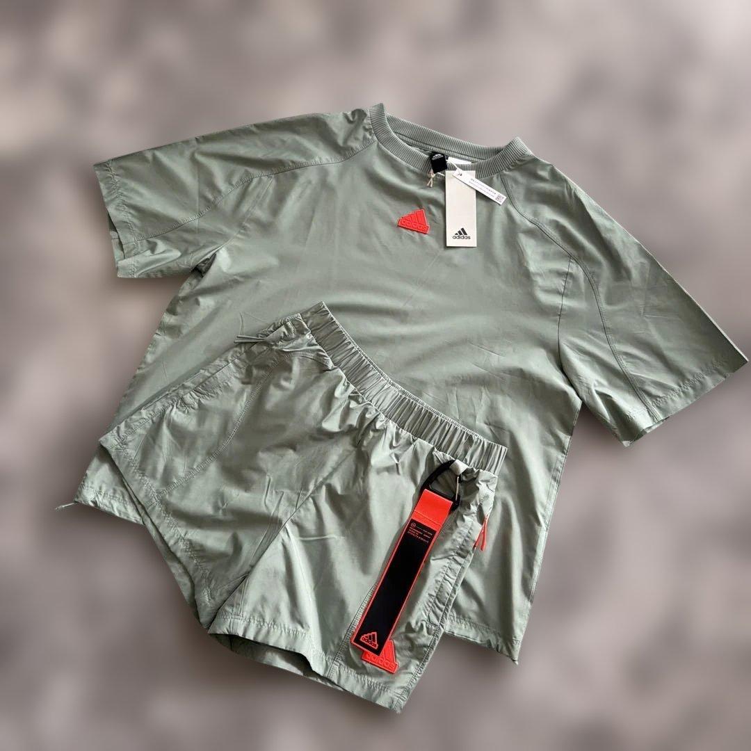 【新品タグ付】adidas Tシャツとショートパンツセット