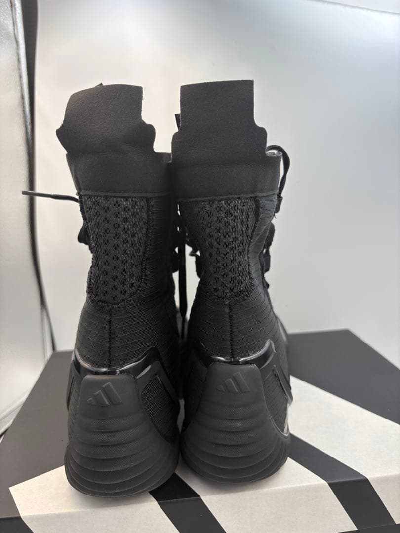 adidas SPEEDEX23 ボクシングシューズ 黒 27.5cm 美品