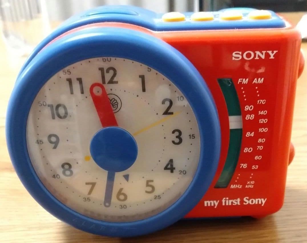 SONY my first Sony アラーム時計　ジャンク品
