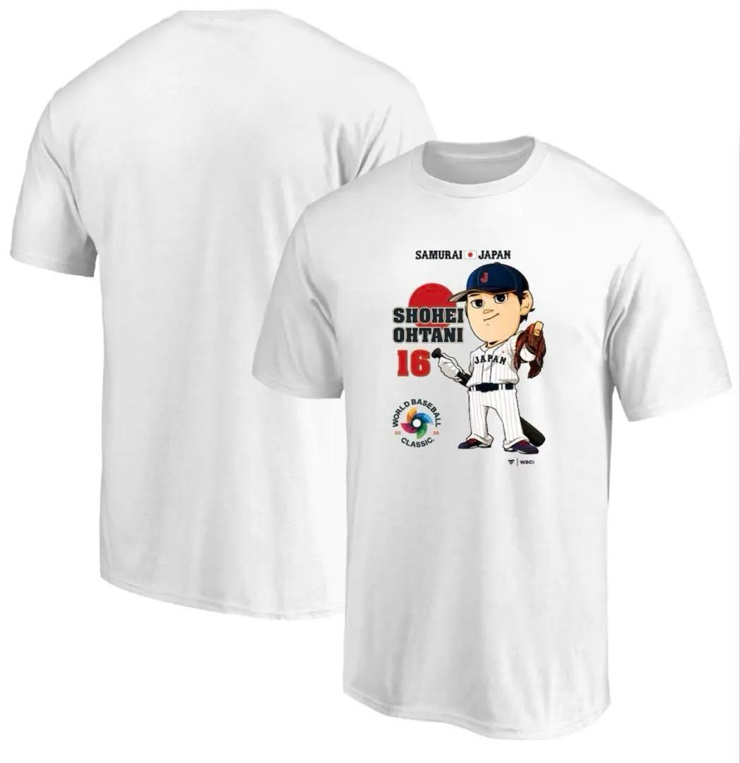 【新品未使用】#16 大谷 翔平 イラスト Tシャツ WBC 2026 Lサイズ