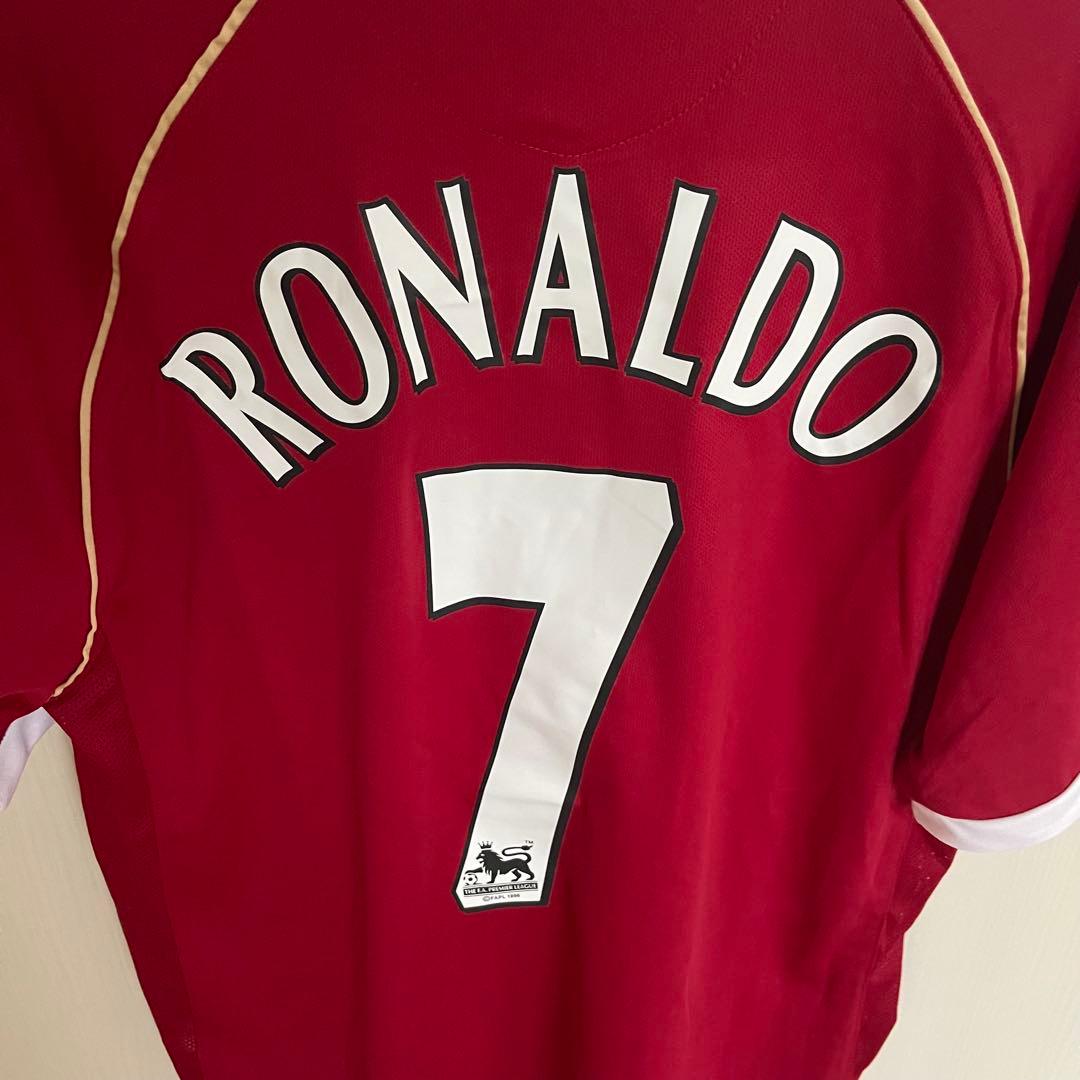 マンチェスターユナイテッド2006/07ホームロナウドサッカーユニフォーム