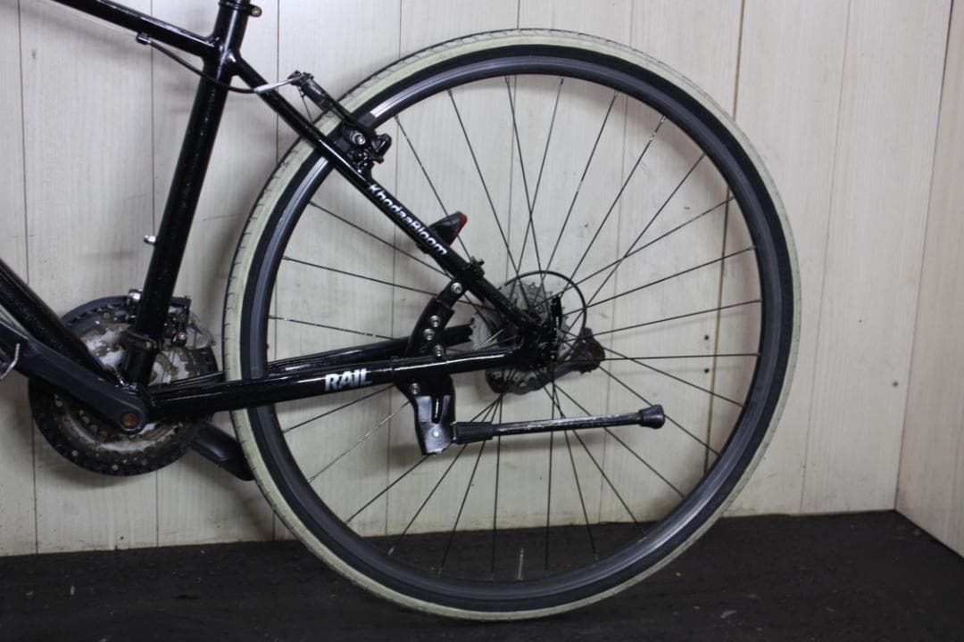 コーダーブルーム rail 700C アルミ 27速 440mm クロス 黒