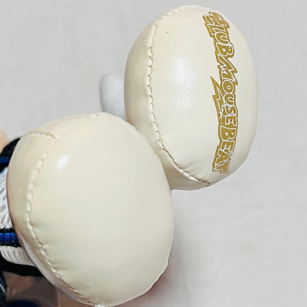 ディズニー　クラブマウスビート　ミッキー　ぬいぐるみバッジ　黒ジャケット