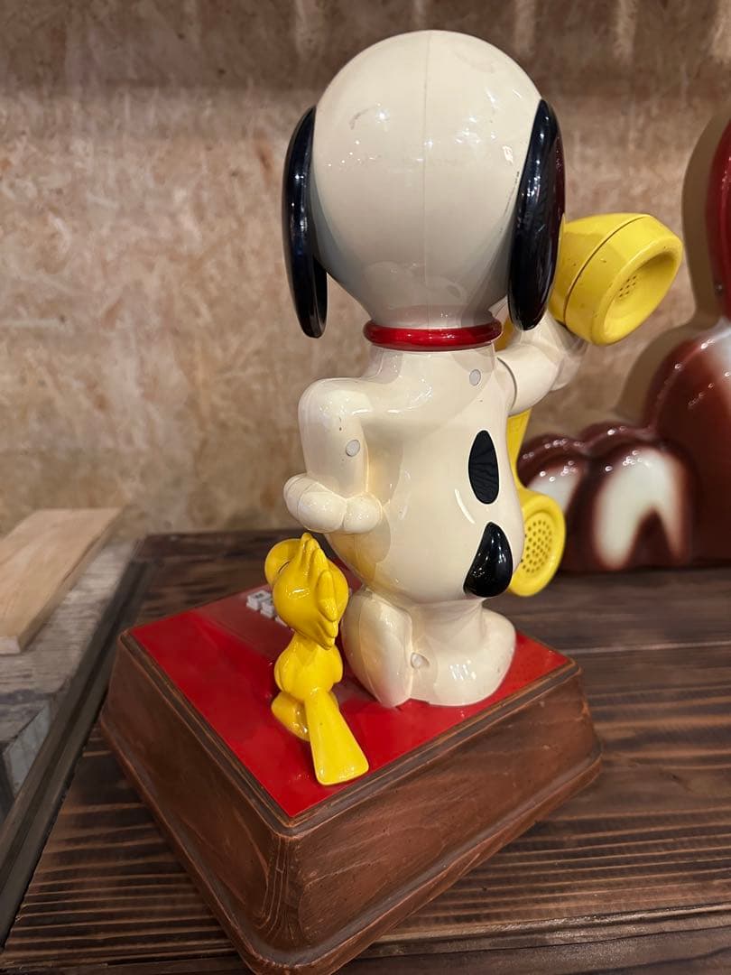 1976 SNOOPY & WOODSTOCK 電話機 スヌーピー ヴィンテージ