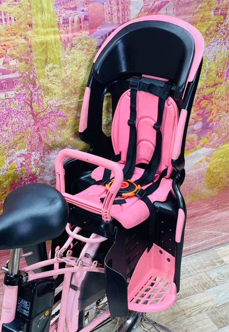 K1072 電動自転車パナソニック子供乗せ 20インチ　8.9Ah 4点灯