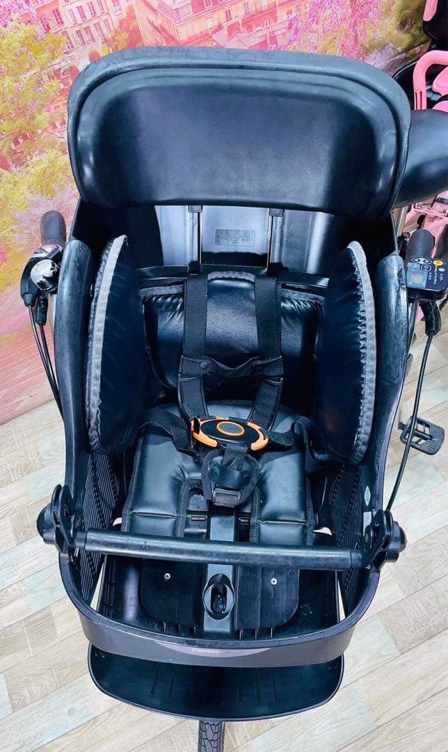 K1072 電動自転車パナソニック子供乗せ 20インチ　8.9Ah 4点灯