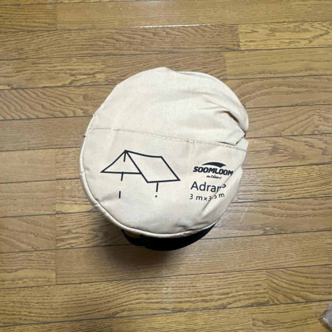 SOOMLOOM 3.0m x 3.85m TC レクタタープ