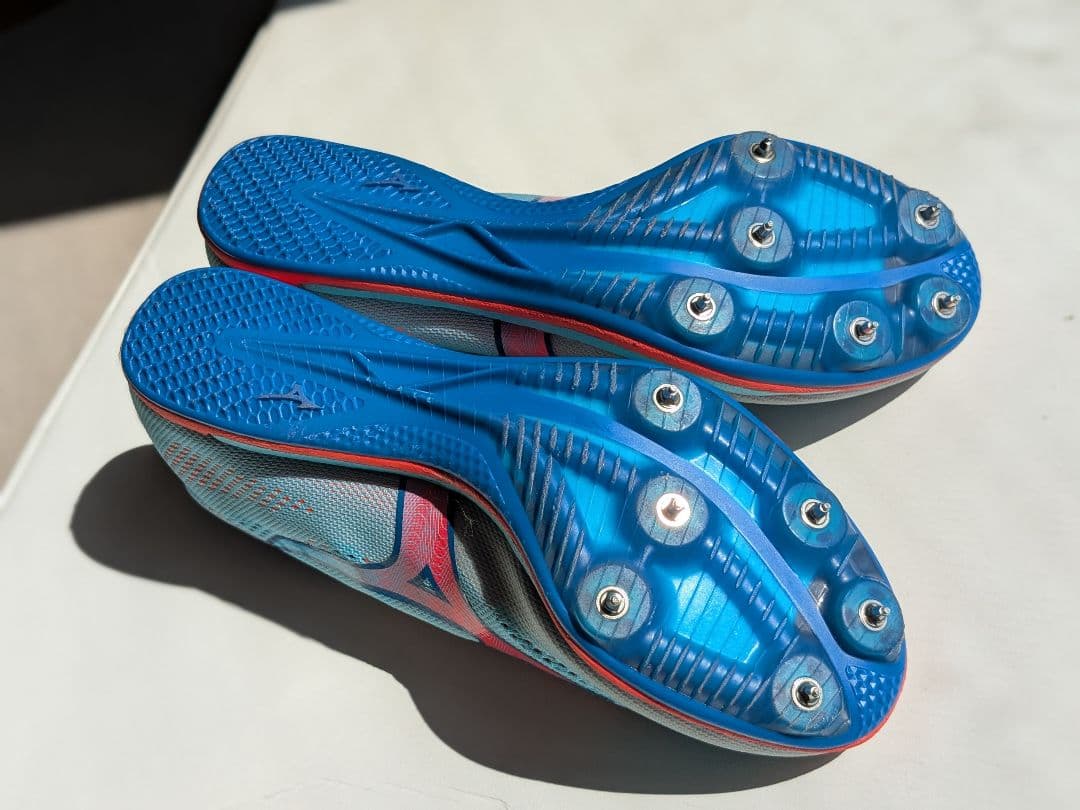 MIZUNO エックスストリームMD ターコイズ×コーラル×ブルー 24.5cm