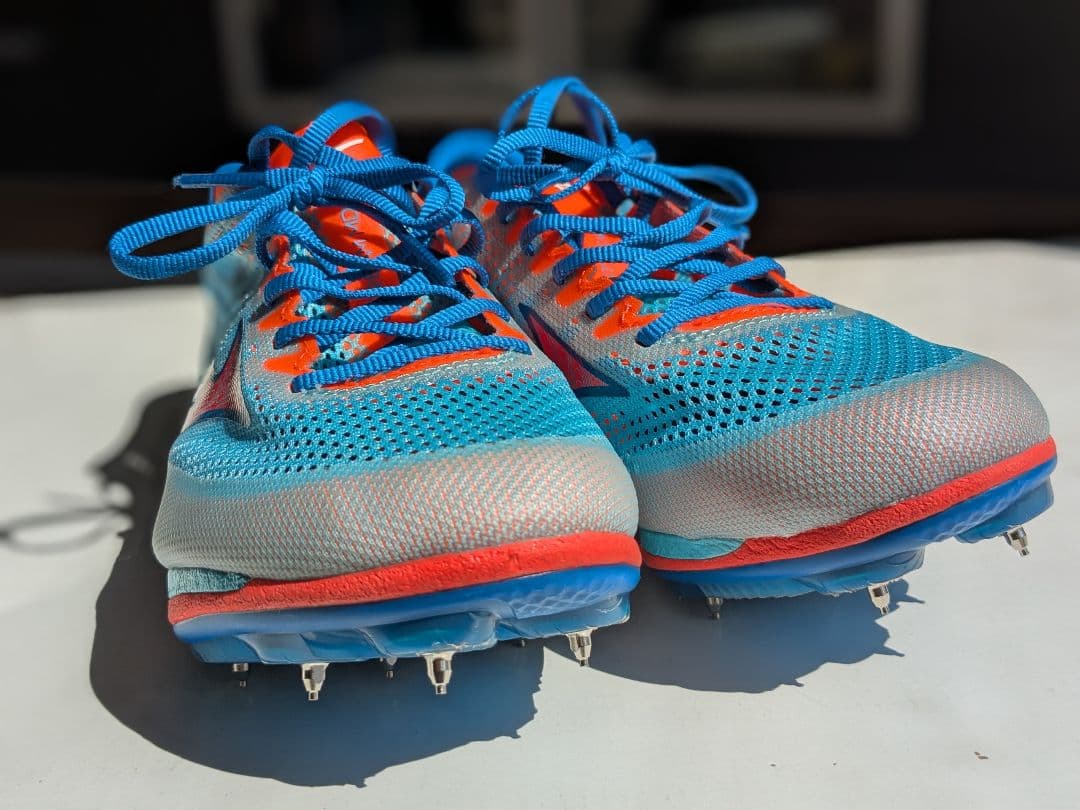 MIZUNO エックスストリームMD ターコイズ×コーラル×ブルー 24.5cm