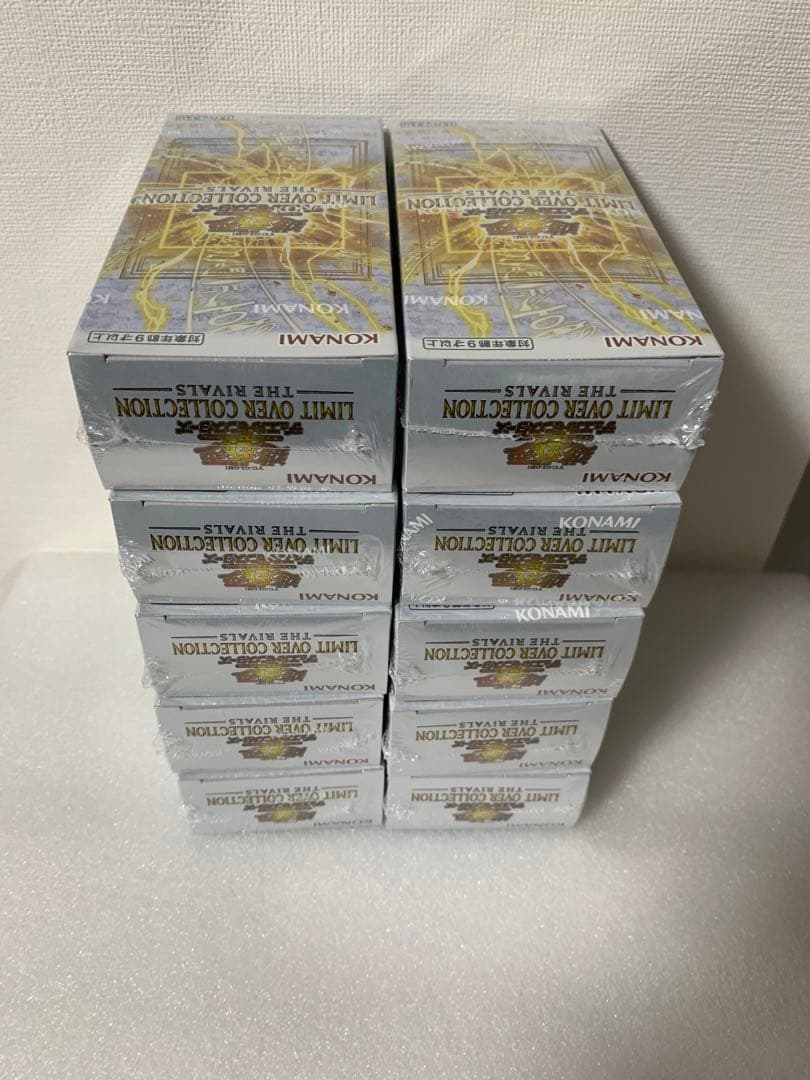 遊戯王　リミットオーバーコレクション　ザライバルズ　シュリンク付き　10BOX