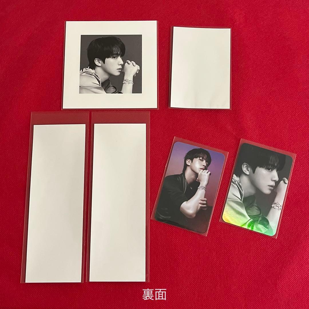 BTS ロングステッカー・ステッカー・ホログラム両面フォトカード等♡Jin