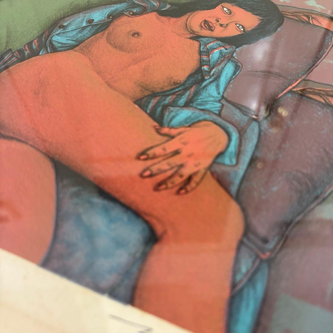 ☆希少☆田村文雄　リトグラフ　版画　　現代アート　untitled 無題
