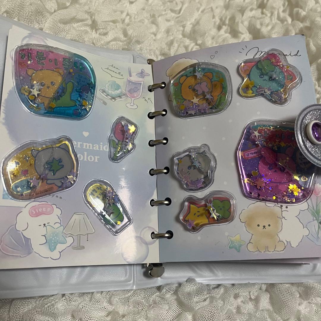 シール帳　完成品 ボンボンドロップシール