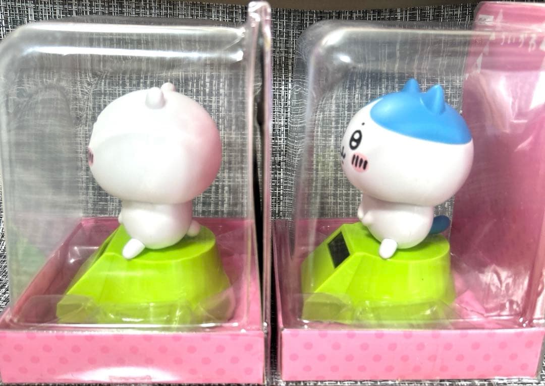 ちいかわ ハチワレ ゆらゆらソーラー 2個セット プライズ景品 電池不要