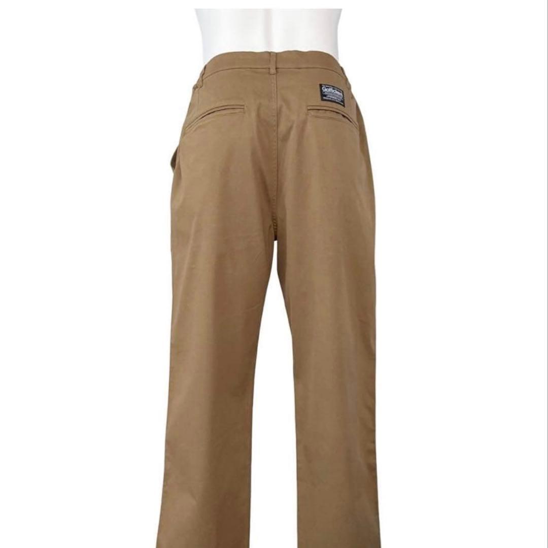 新品未使用　Golfickers ゴルフィッカーズ　チノパン　ベージュ　L