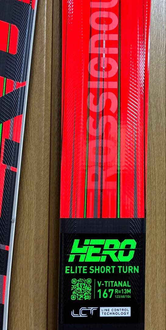 美品中古 ロシニョール2024 HERO ELITE ST TI 167cm