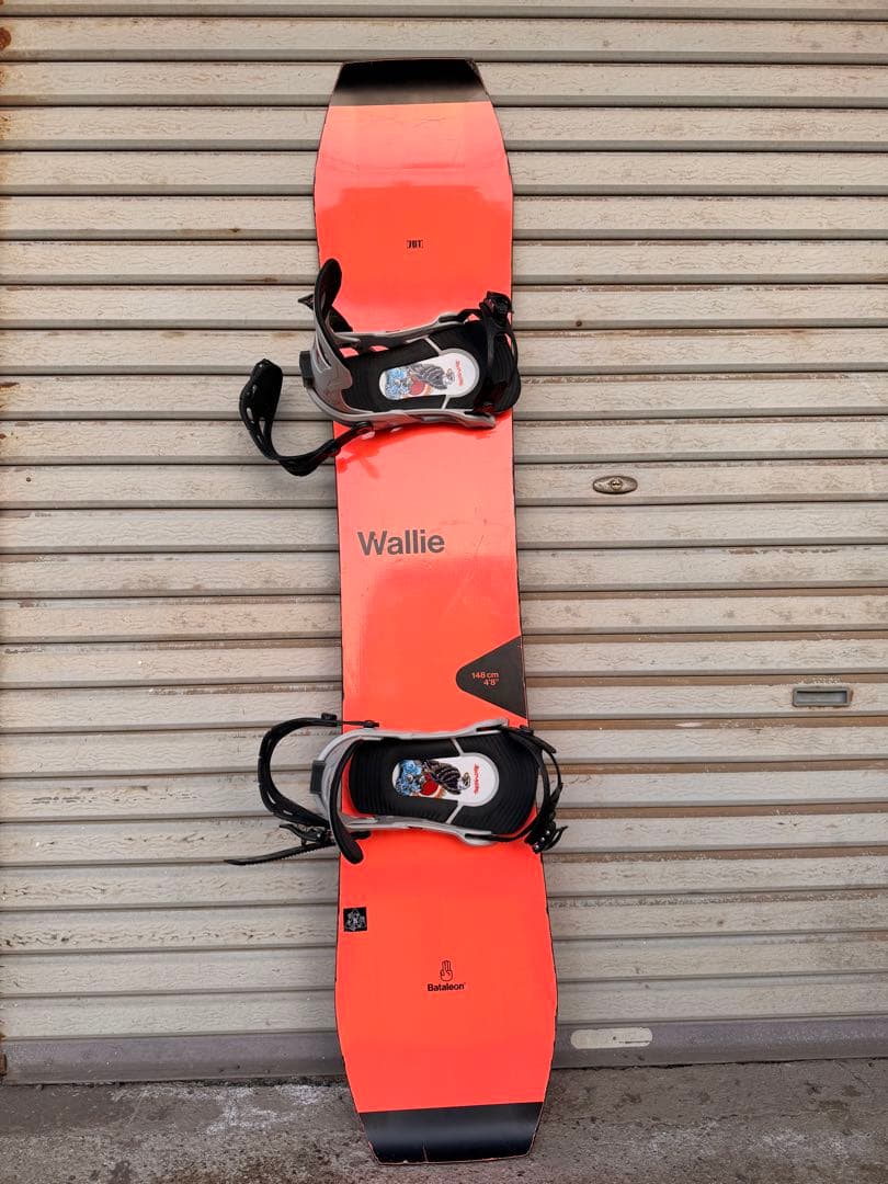Bataleon Wallie 148 スノーボードセット　ビンディング付き