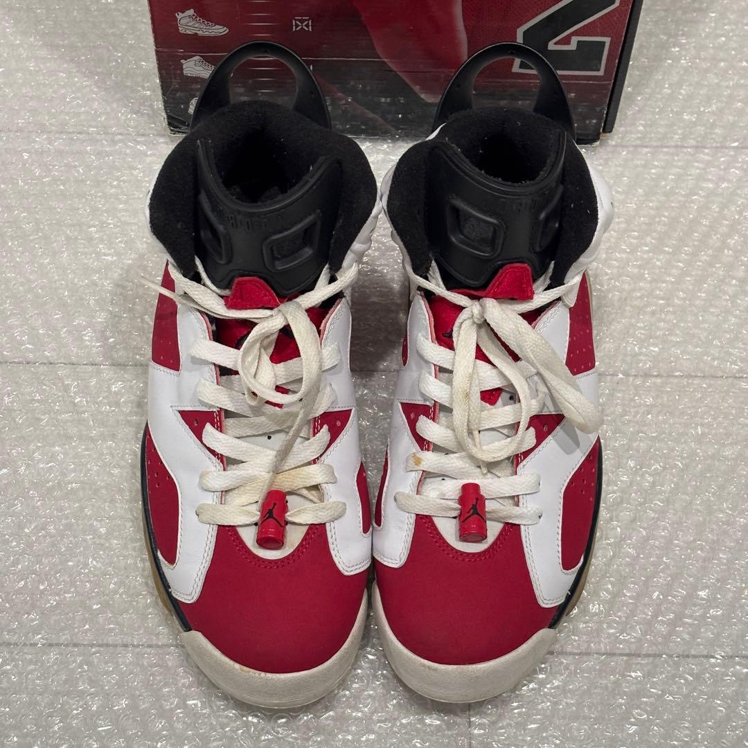 Air Jordan VI Carmine 26.5cm コレクションボックス