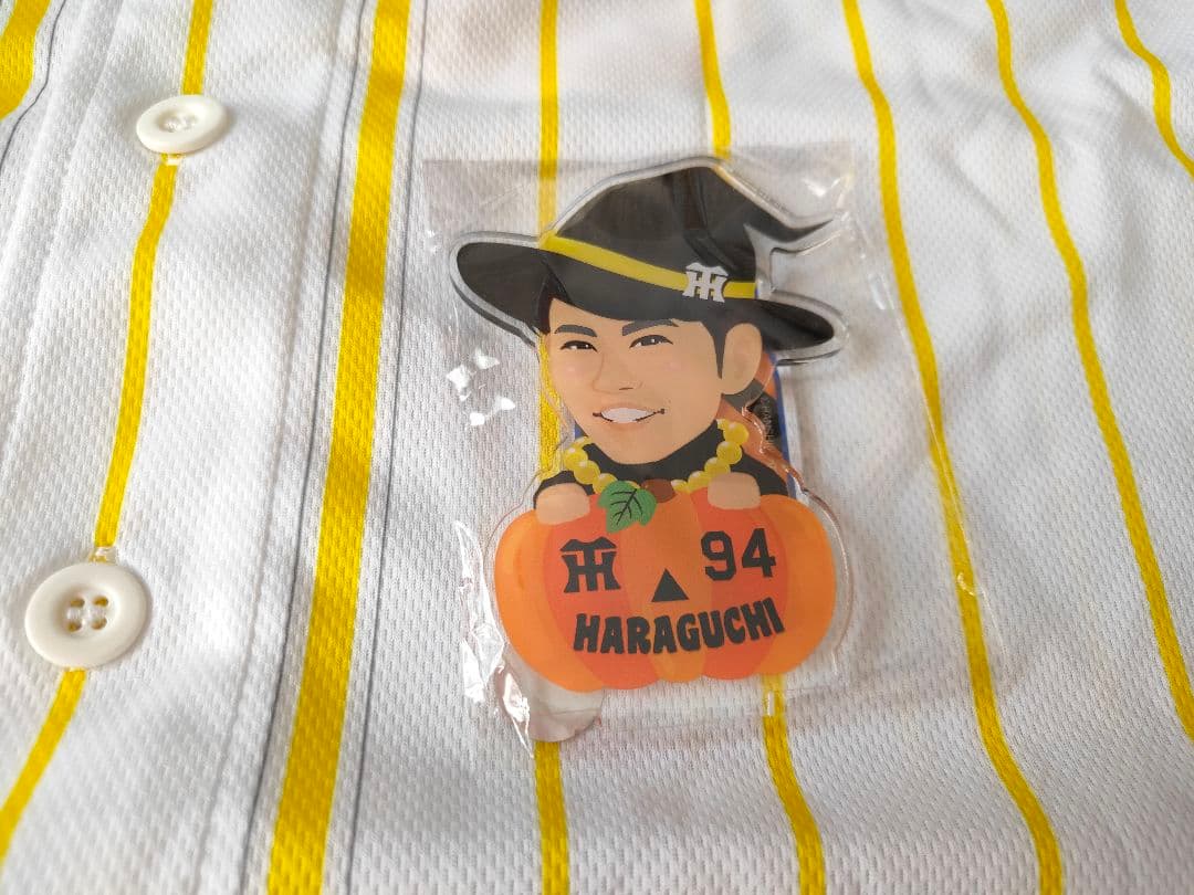 は*4様 野球 阪神タイガース Tigers レプリカ ユニフォーム 原口選手