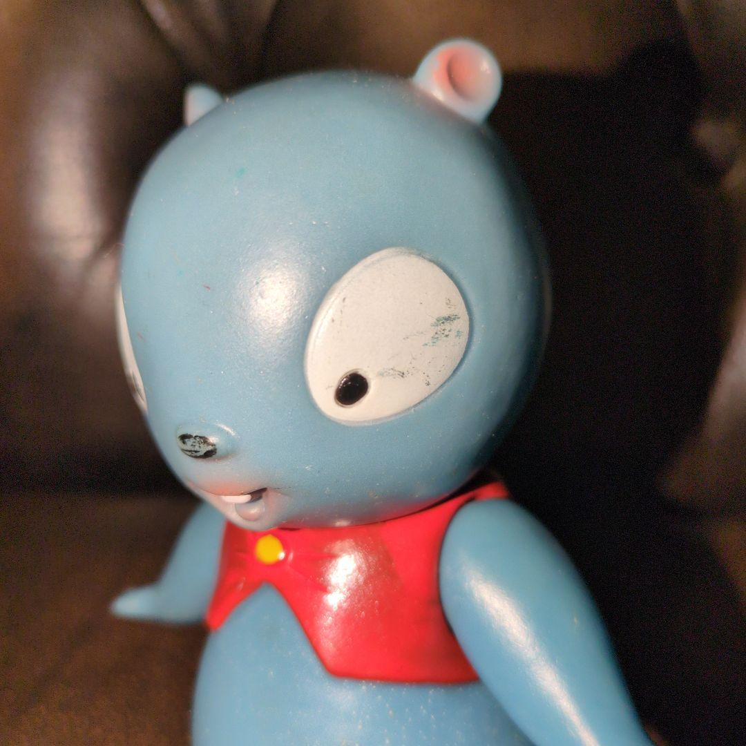 当時物　山ねずみロッキーチャック？！ソフビ人形 昭和レトロ