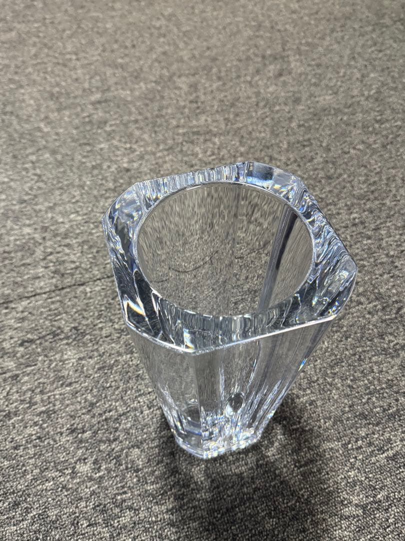 【極美品】 バカラ フラワーベース ディアン 花瓶 クリスタルガラス 国内正規品
