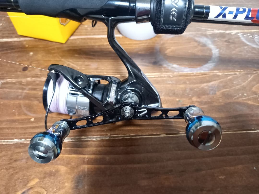 ハイテンハンドルセット　エギングダブルハンドルハンドルSHIMANO　Daiwa