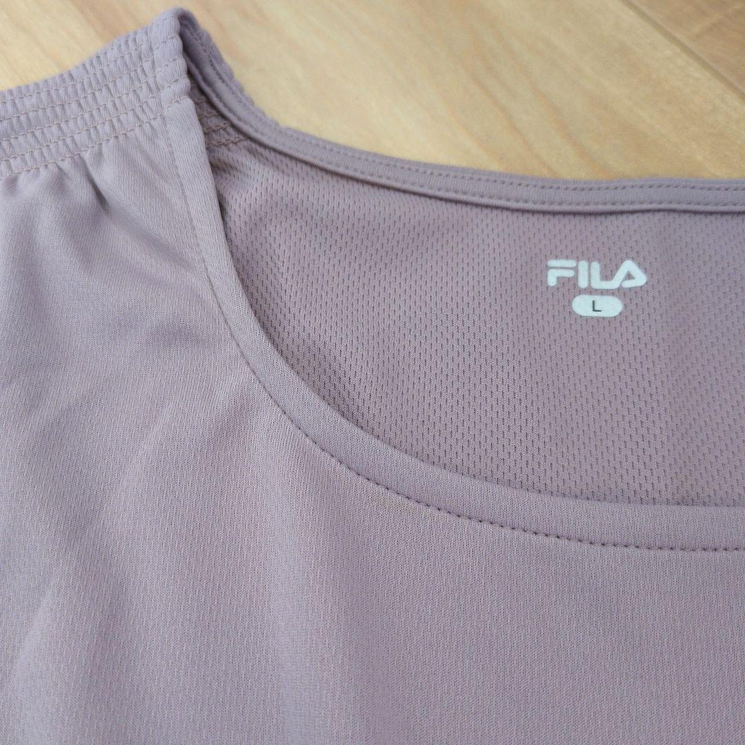 FILA テニスウェア ワンピース　Lサイズ ピンク・ネイビー
